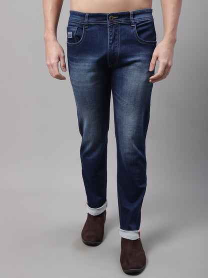 Men Heavy Fade Stretchable Cotton Jeans