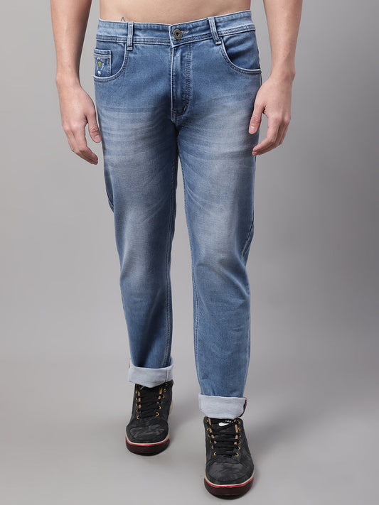 Men Heavy Fade Stretchable Jeans