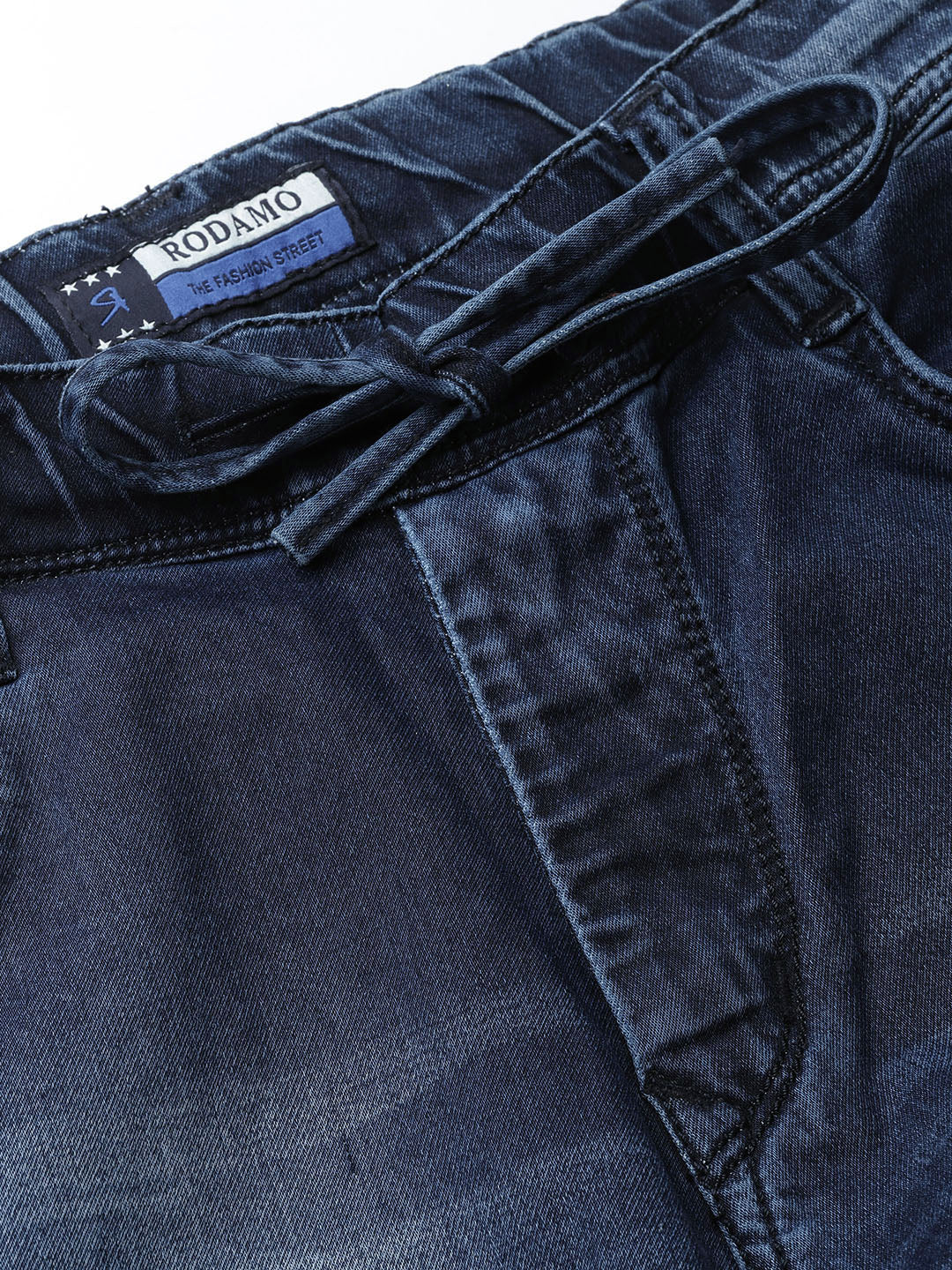 Men Blue Slim Fit Jogger Denims