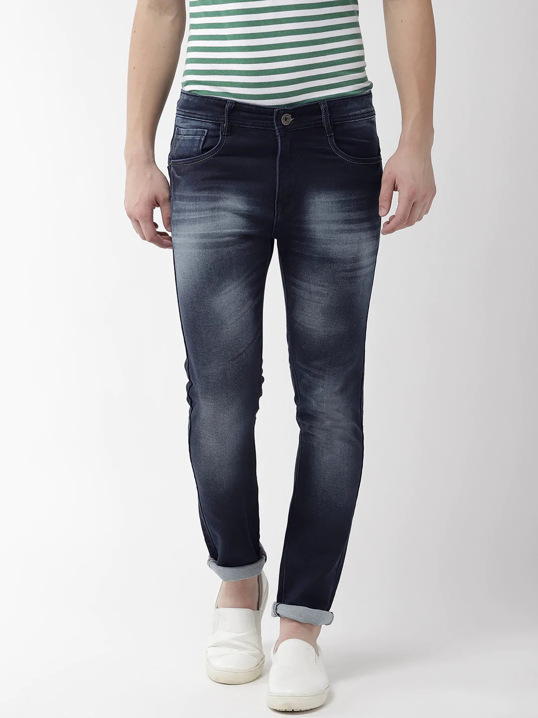 Men Blue Slim Fit Denims