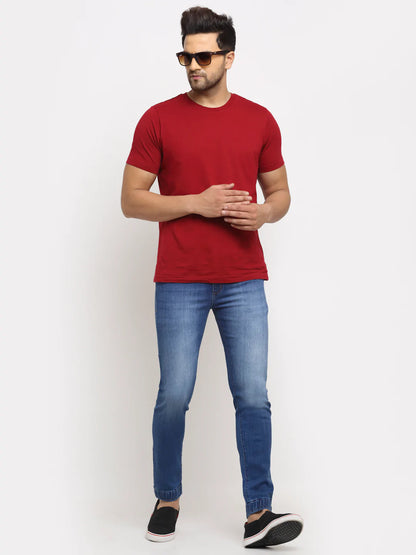 Men Blue Slim Fit Heavy Fade Jeans