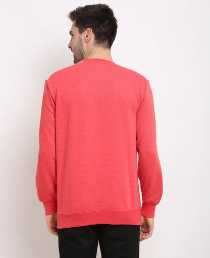 Men Coral Printed Sweatshirt