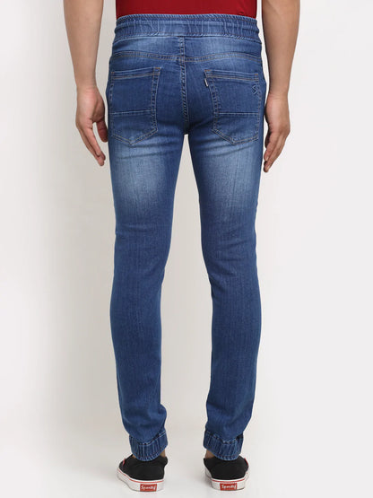 Men Blue Slim Fit Heavy Fade Jeans