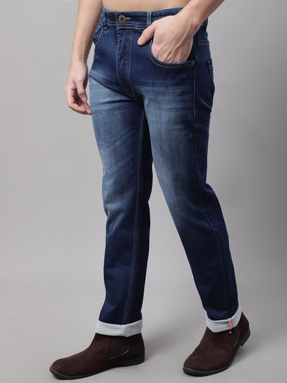 Men Heavy Fade Stretchable Cotton Jeans