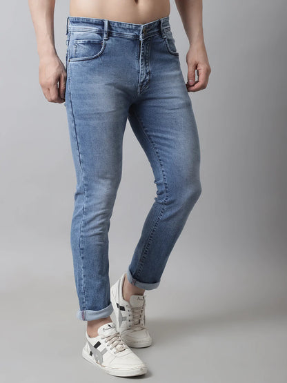 Men Blue Slim Fit Denims