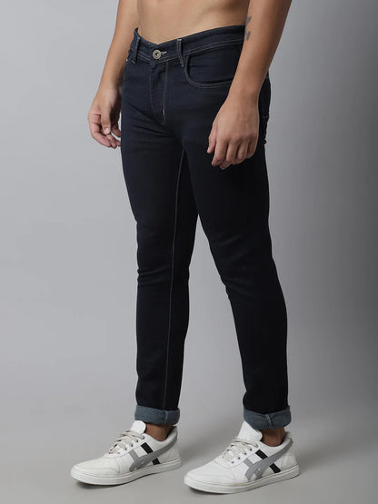 Men Blue Slim Fit Stretchable Jeans