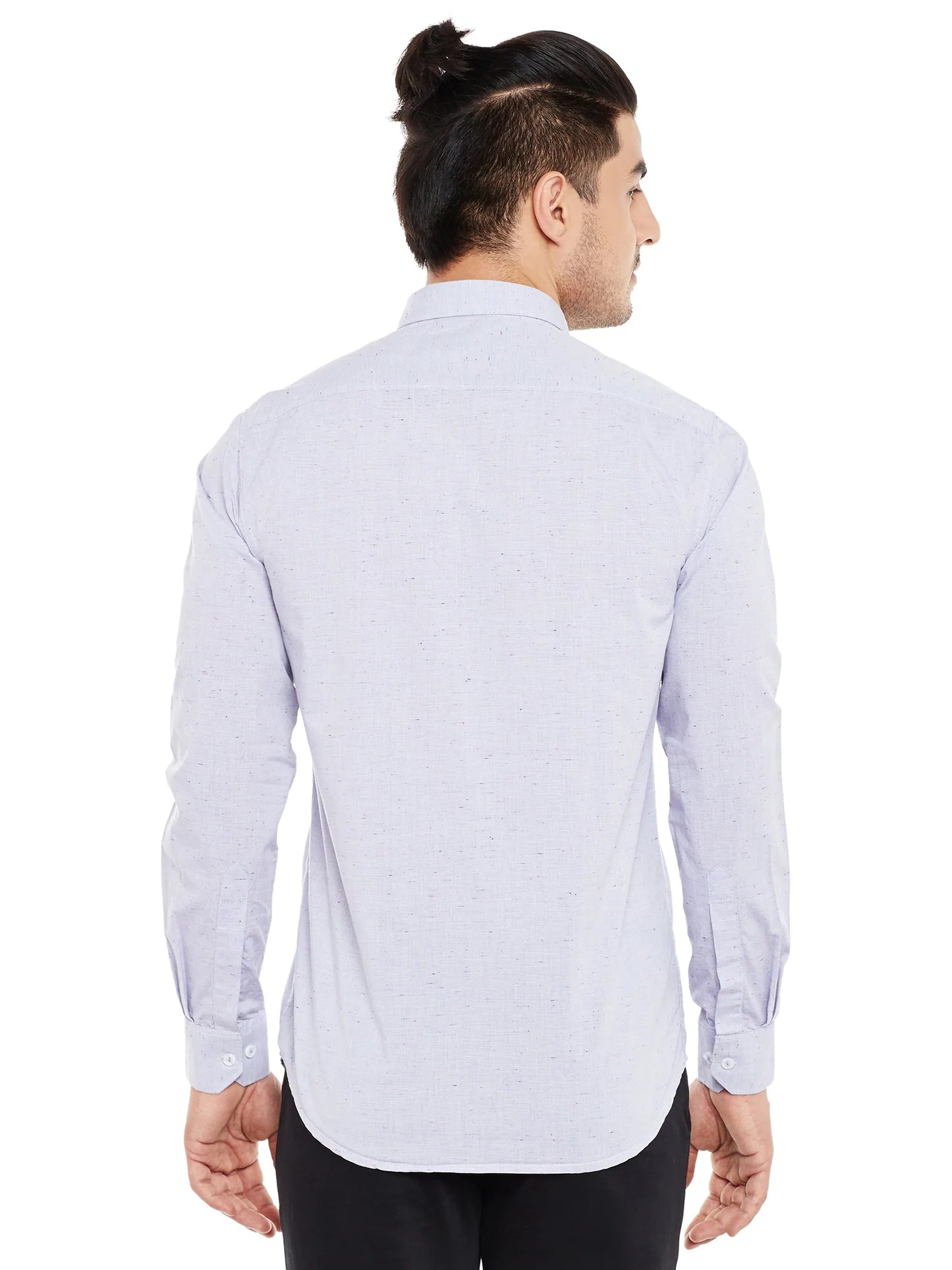 Men Blue Slim Fit Shirts